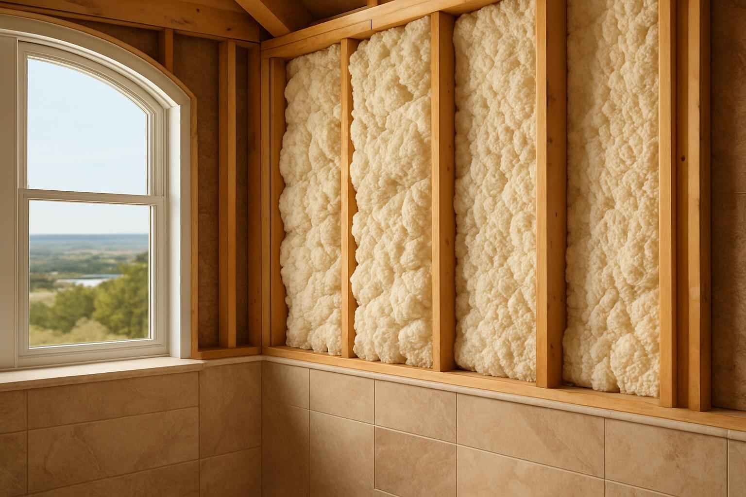 Open Cell Wall Insulation in Marble Falls TX