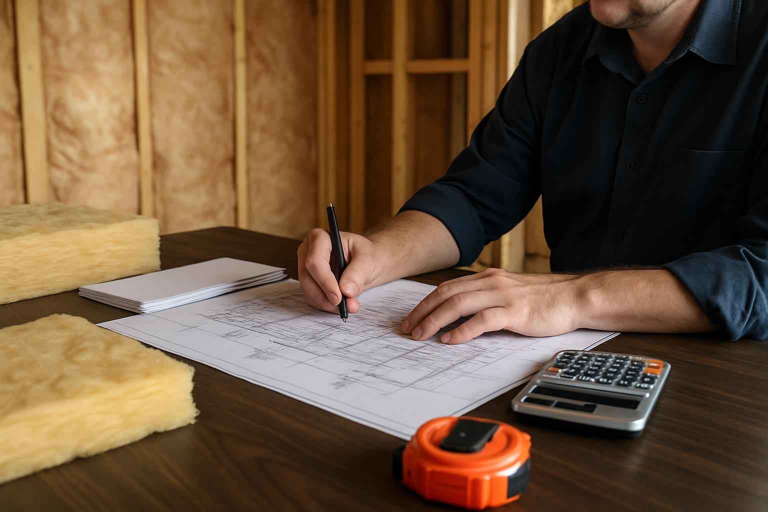 Plan Takeoff Insulation Quote in Burnet TX