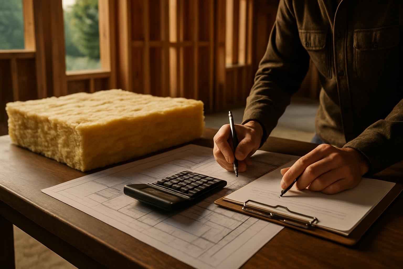 Plan Takeoff Insulation Quote in Mason TX