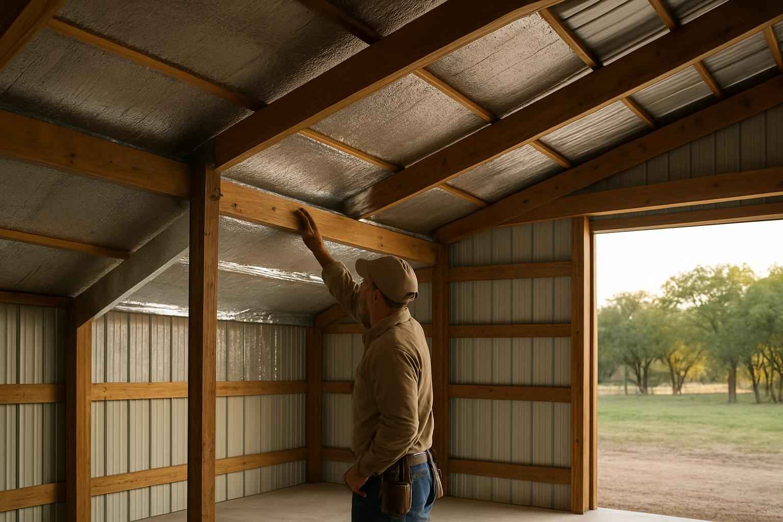 Pole Barn Condensation Control in Medina TX