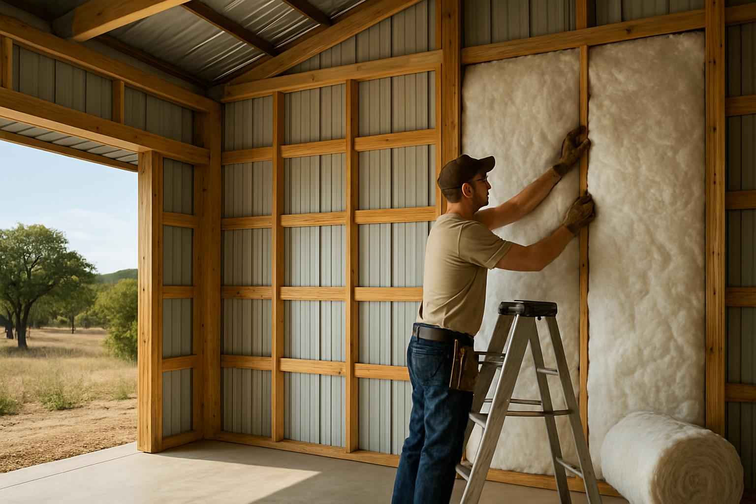 Pole Barn Insulation Company Near Me in Burnet TX