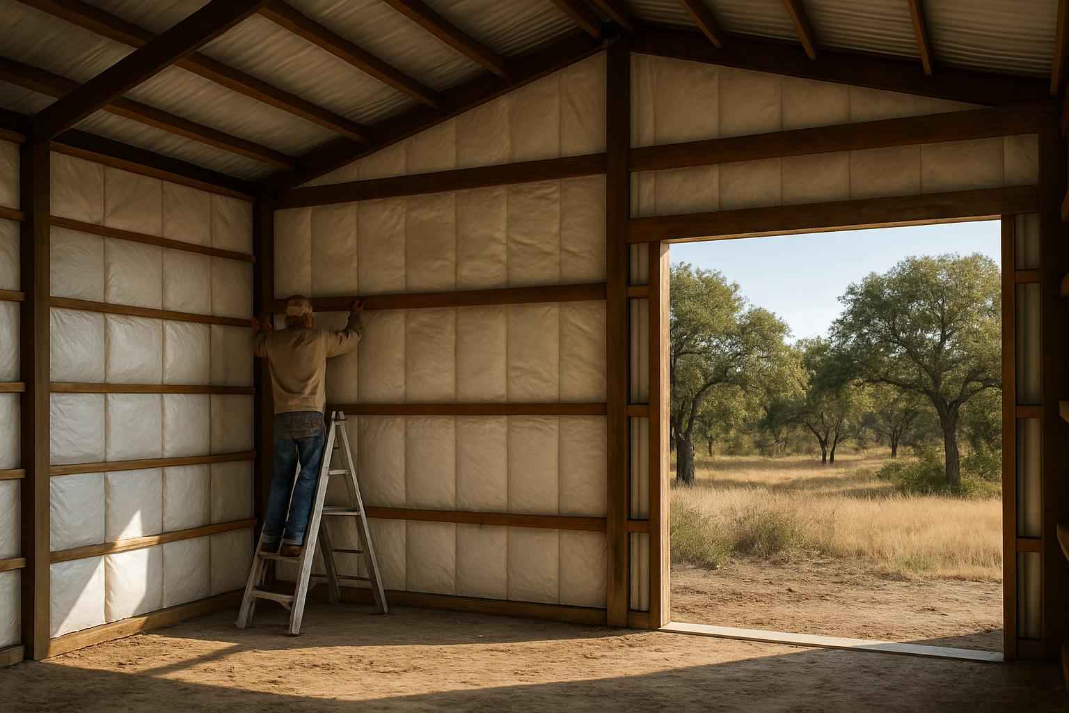Pole Barn Insulation Company Near Me in Fischer TX