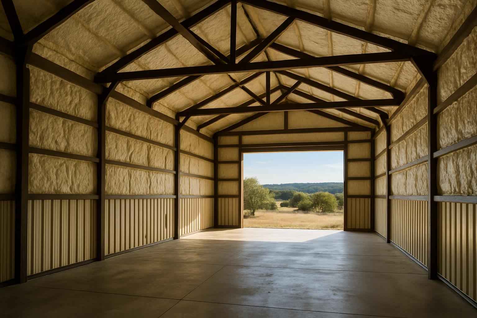 Pole Barn Insulation Company Near Me in Marble Falls TX