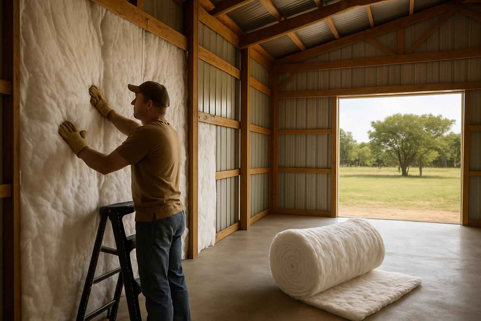 Pole Barn Insulation Company Near Me in Medina TX