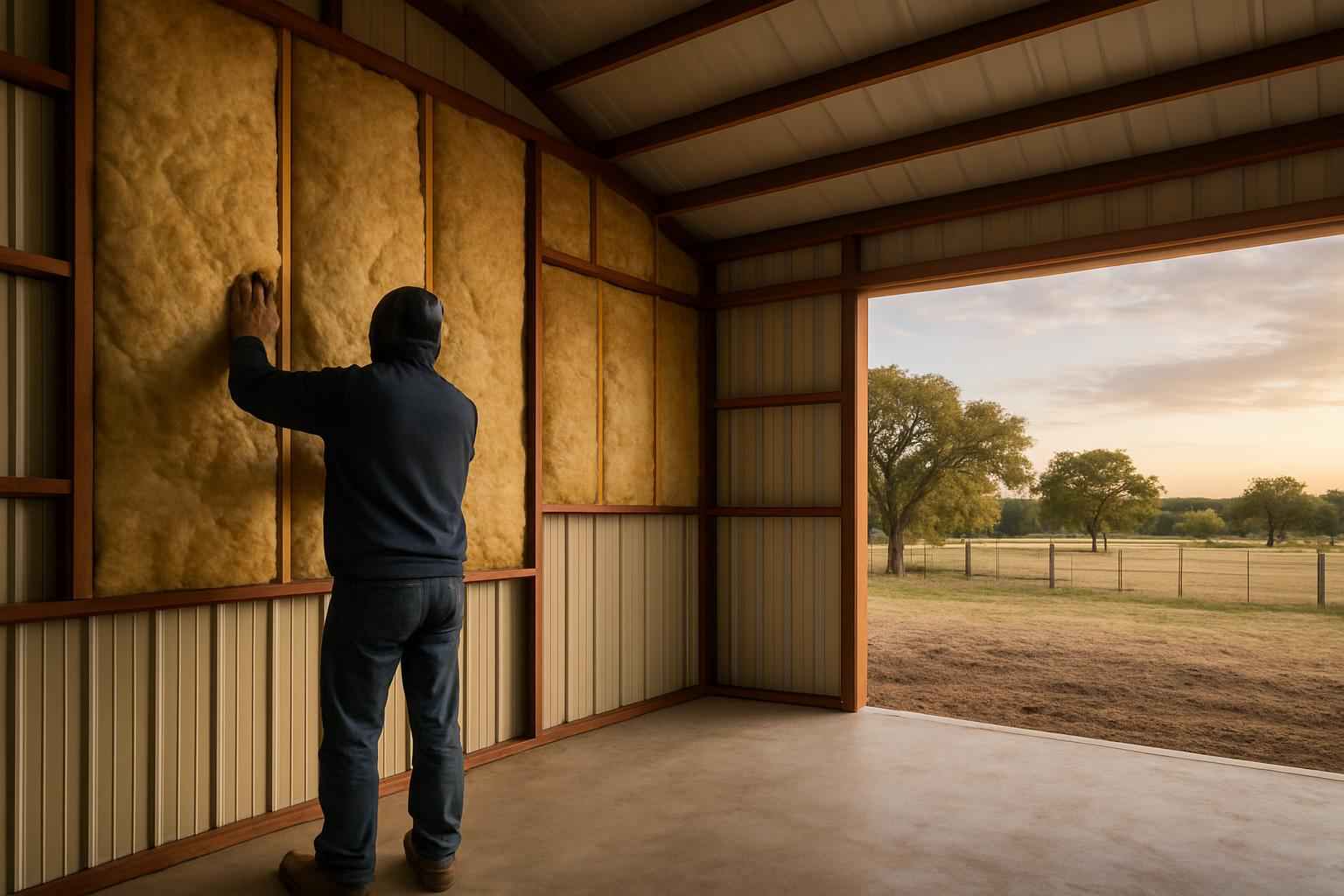 Pole Barn Insulation Company Near Me in Pipe Creek TX