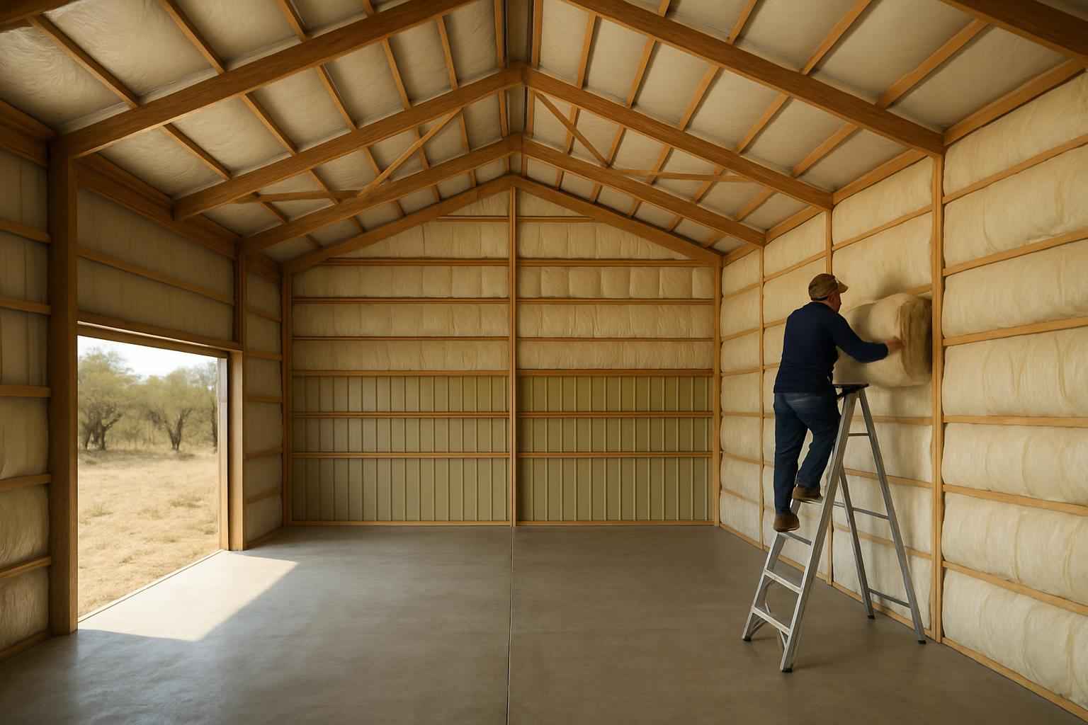 Pole Barn Insulation Company Near Me in Pontotoc TX