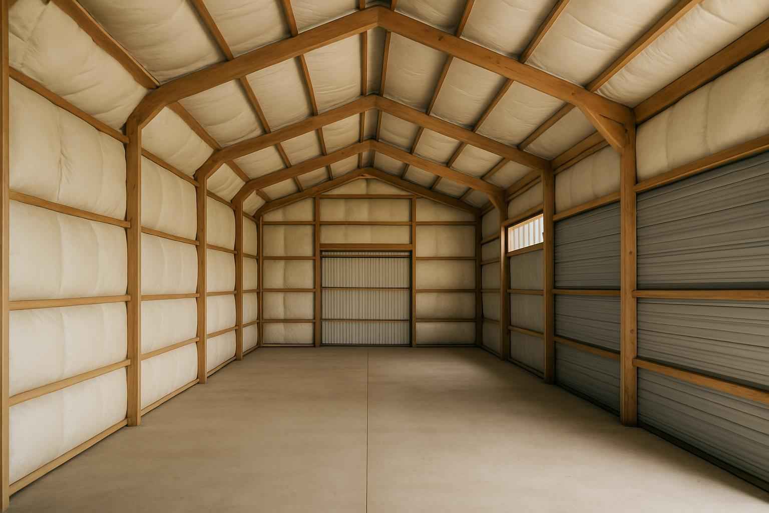 Pole Barn Insulation Retrofit in Burnet TX