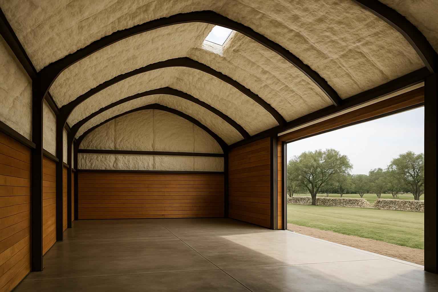 Pole Barn Roof Foam in Mason TX