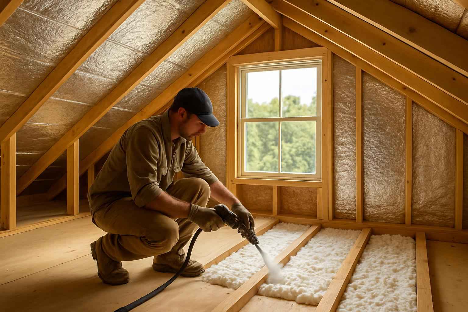 Radiant Barrier Foam Service in Pipe Creek TX