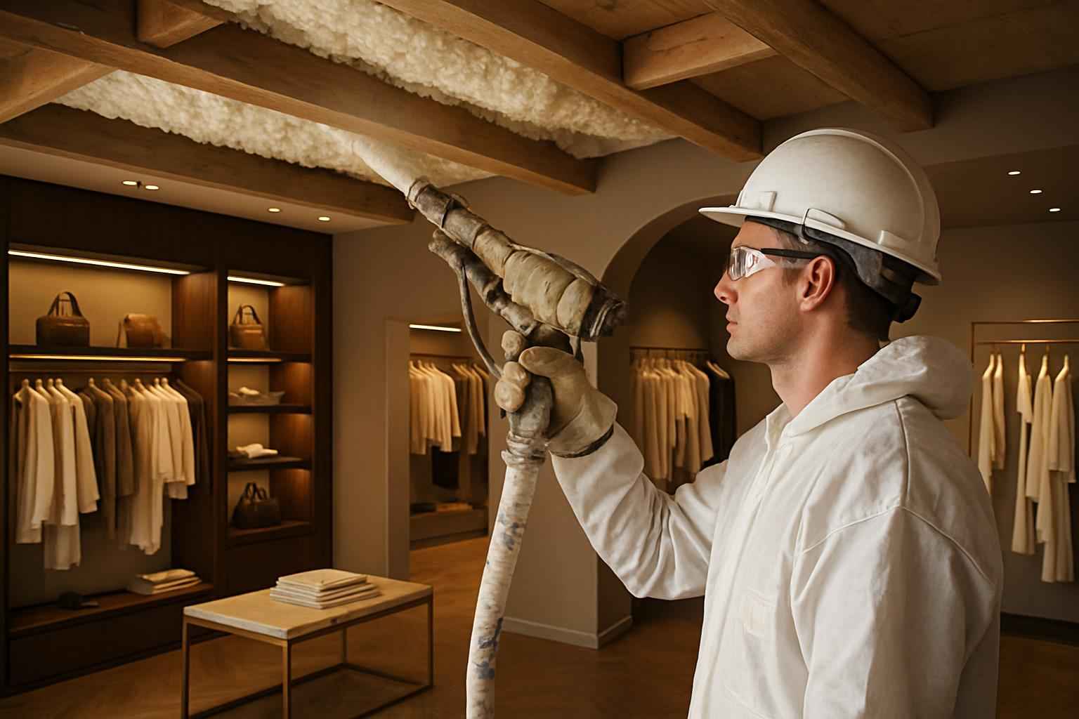 Retail Space Insulation Service in Fischer TX