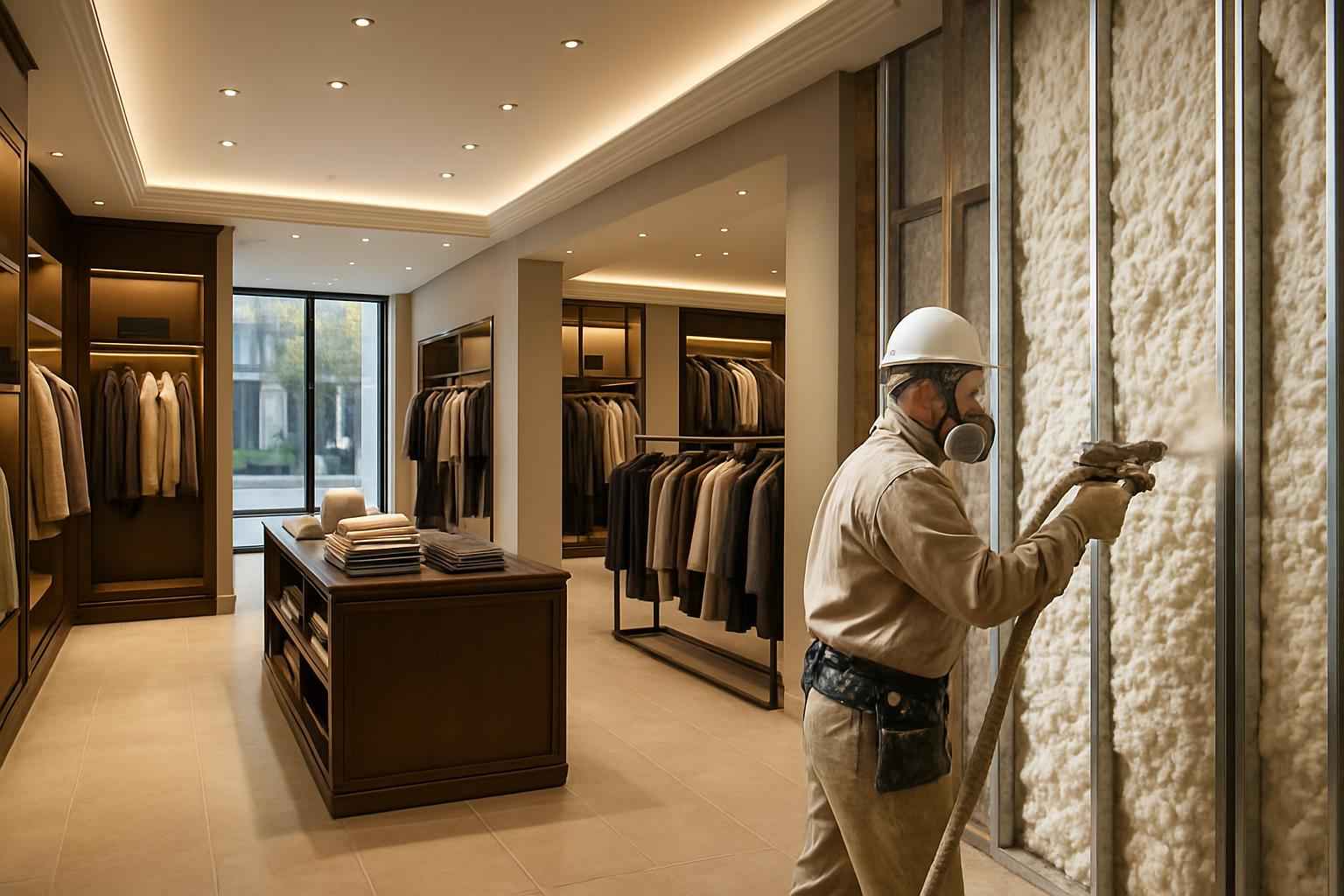 Retail Space Insulation Service in Medina TX