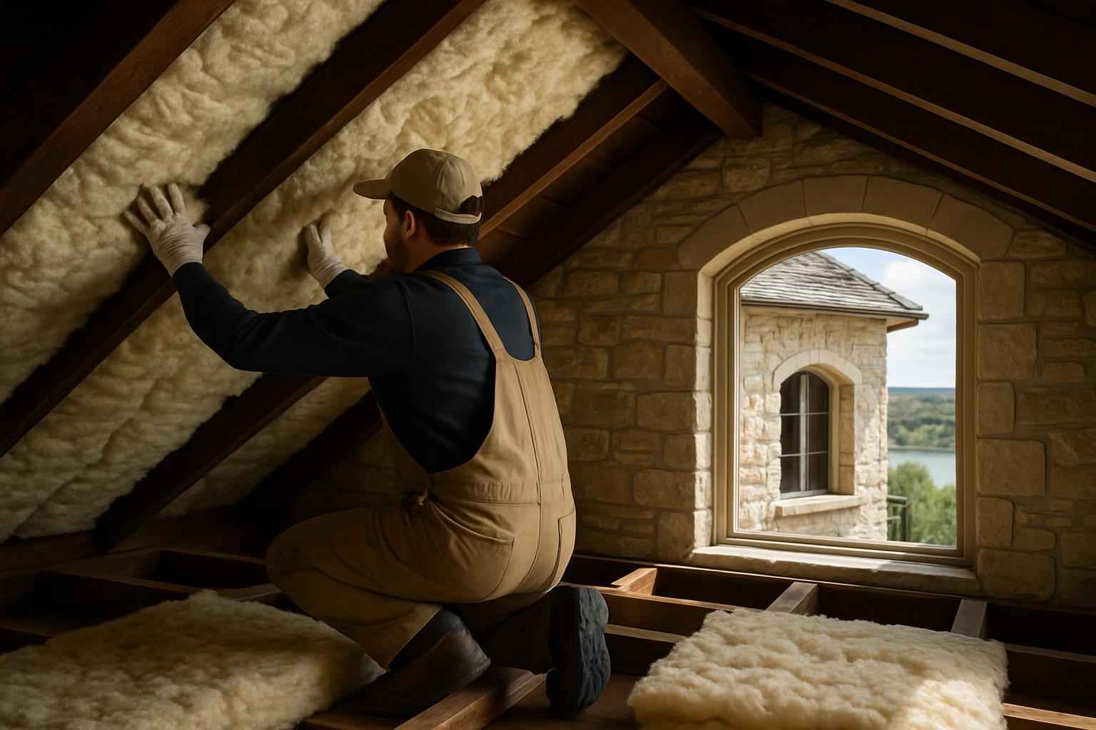 Retrofit Insulation Repair in Marble Falls TX