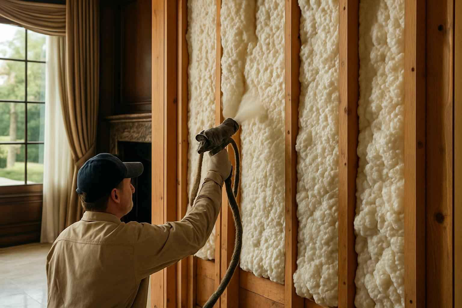 Retrofit Wall Foam Installer in Marble Falls TX