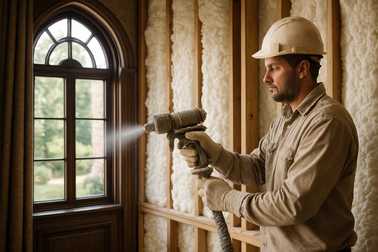 Retrofit Wall Foam Installer in Mason TX