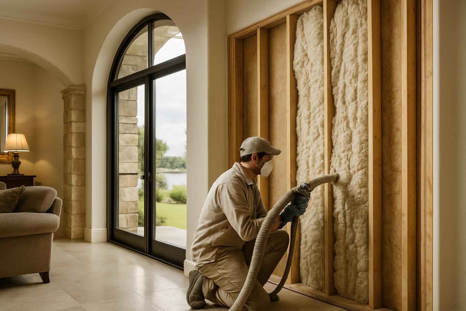 Retrofit Wall Insulation Company in Marble Falls TX