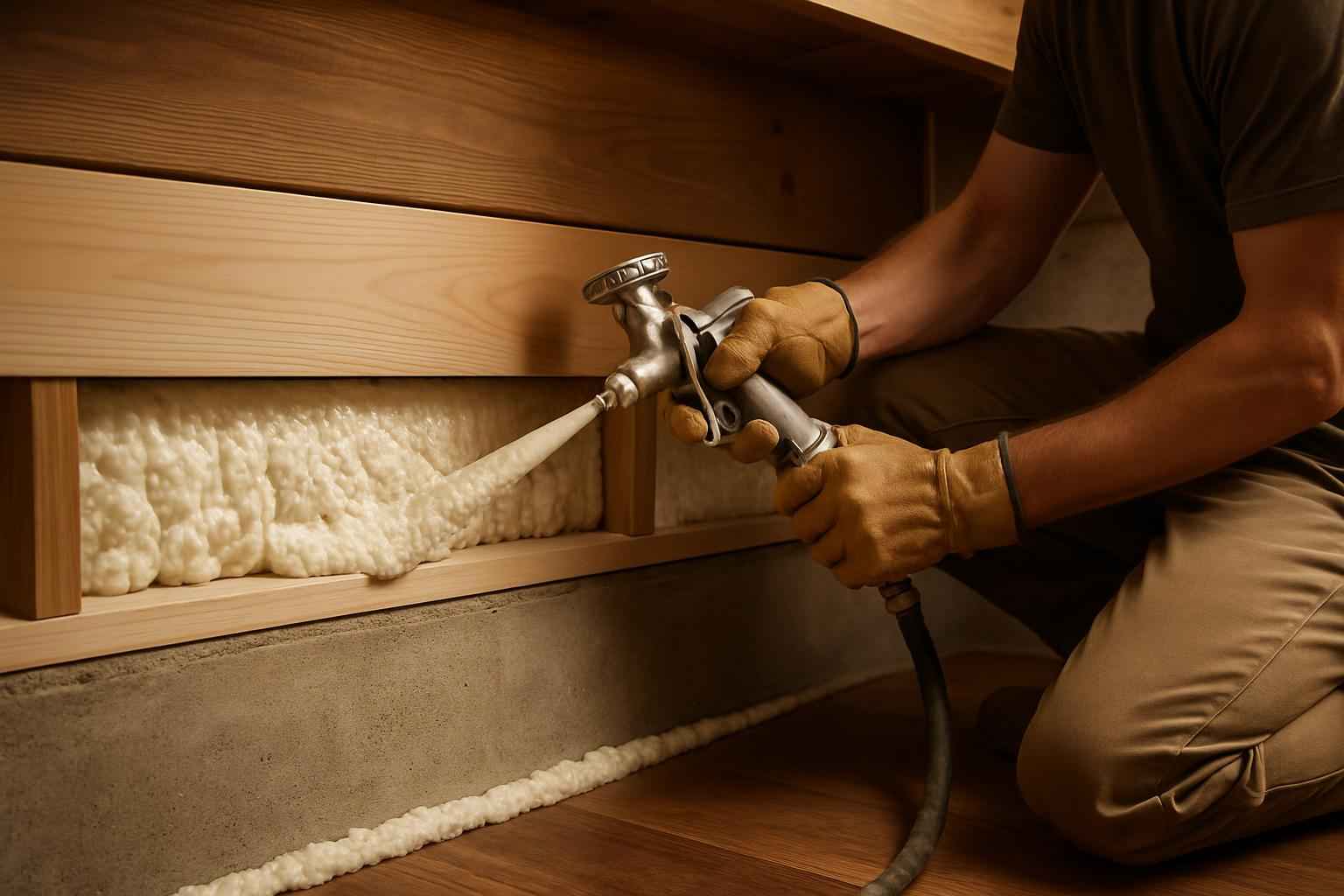 Rim Joist Air Seal Installer in Pontotoc TX