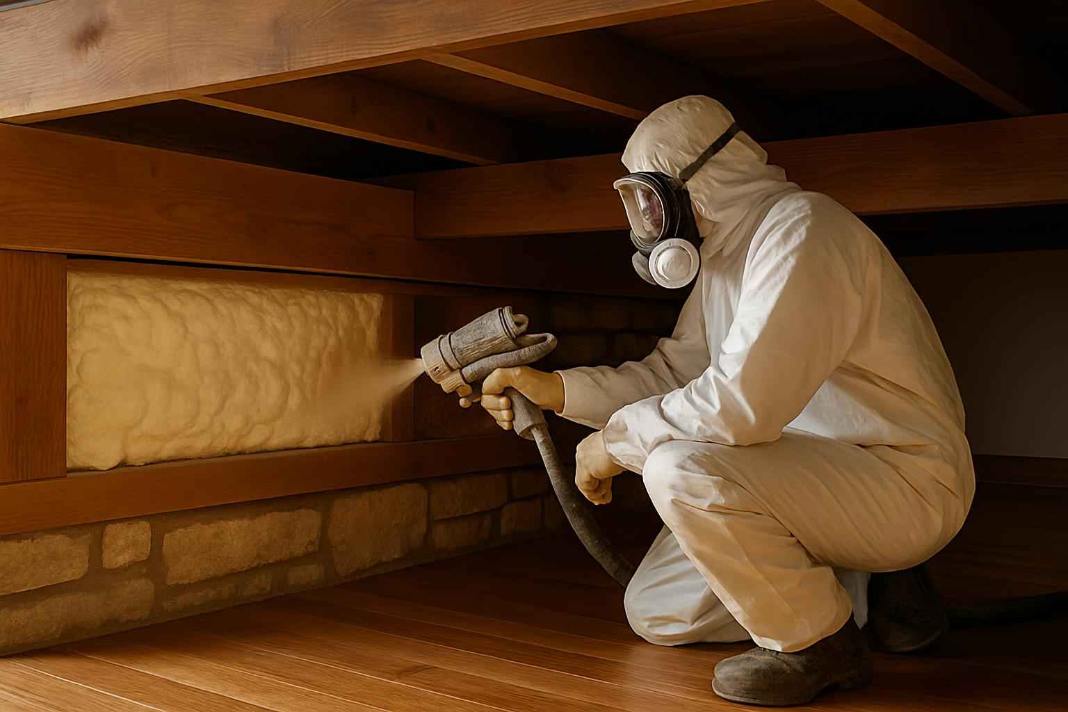 Rim Joist Spray Foam Installer in Fischer TX