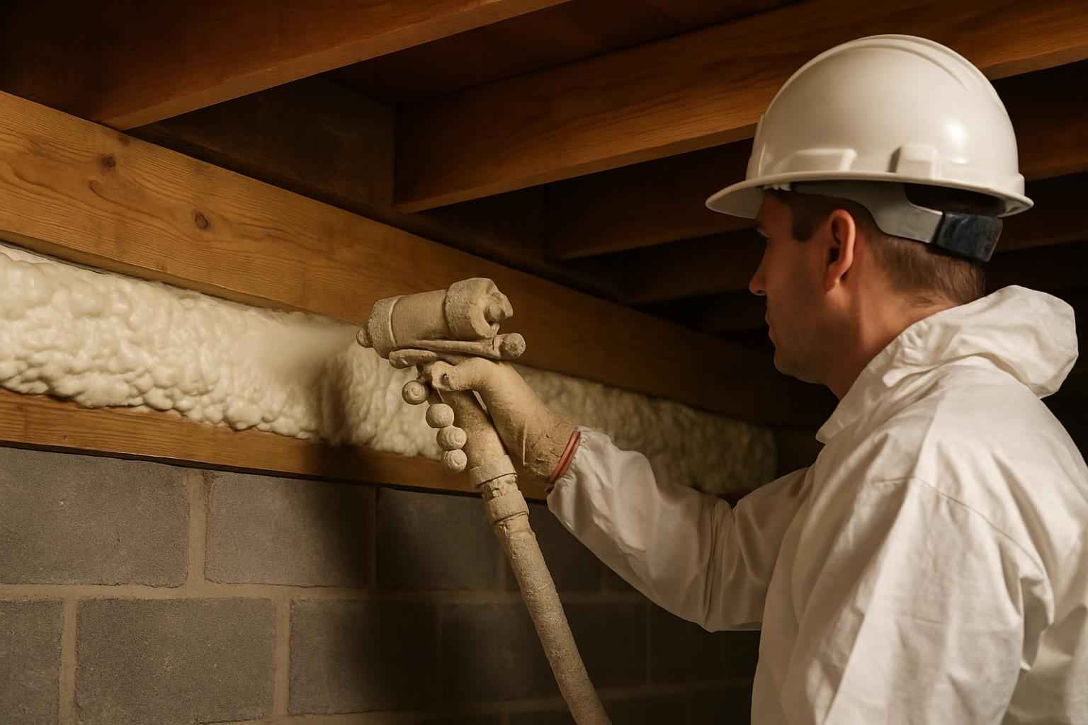 Rim Joist Spray Foam Installer in Pipe Creek TX