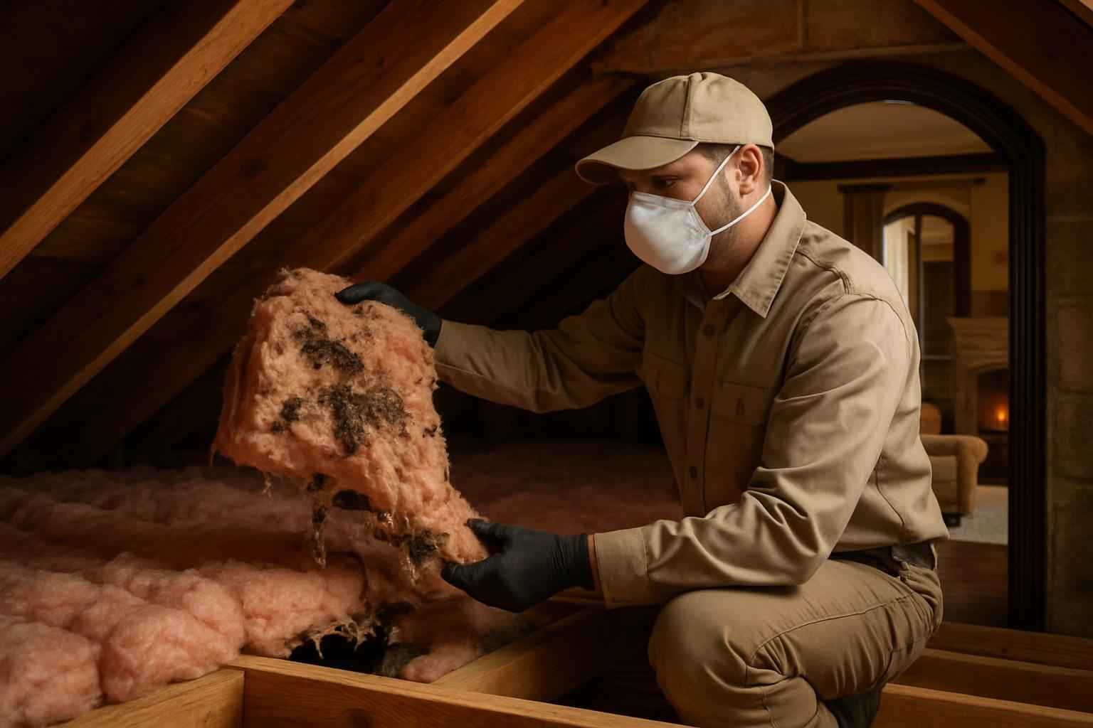 Rodent Damage Insulation Replacement in Medina TX