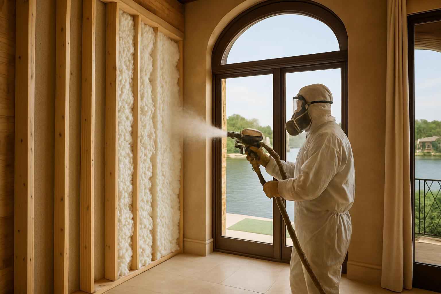 Shear Wall Foam Detailing Service in Cottonwood Shores TX