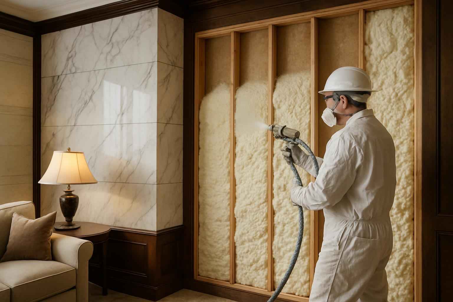 Shear Wall Foam Detailing Service in Marble Falls TX