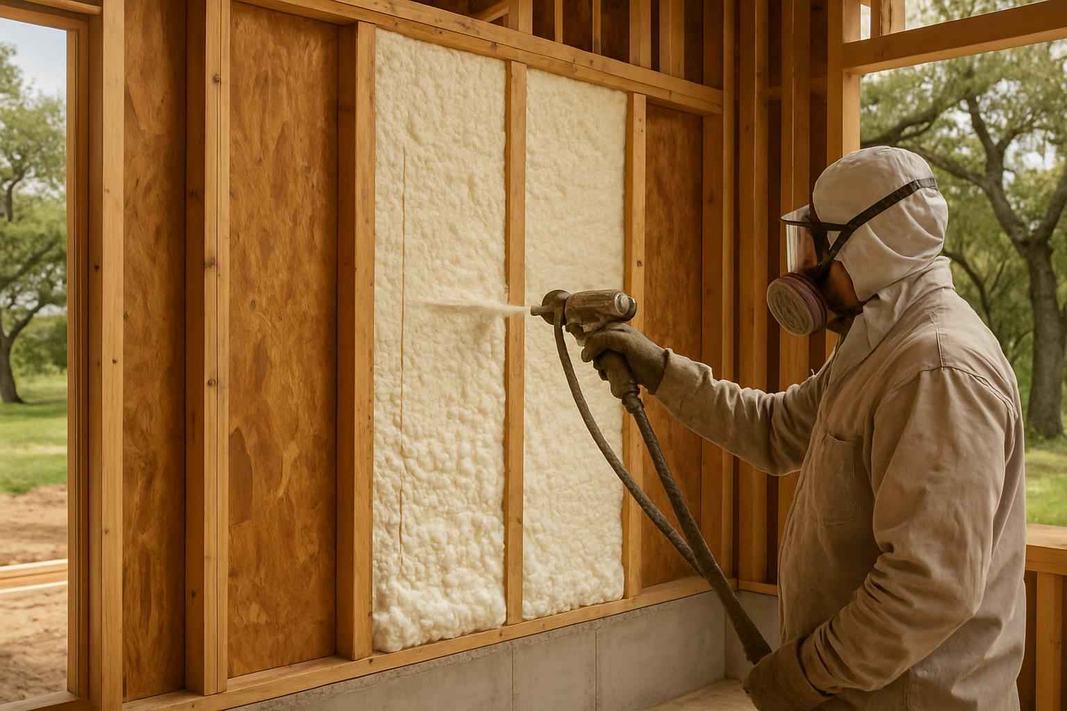 Shear Wall Foam Detailing Service in Pipe Creek TX