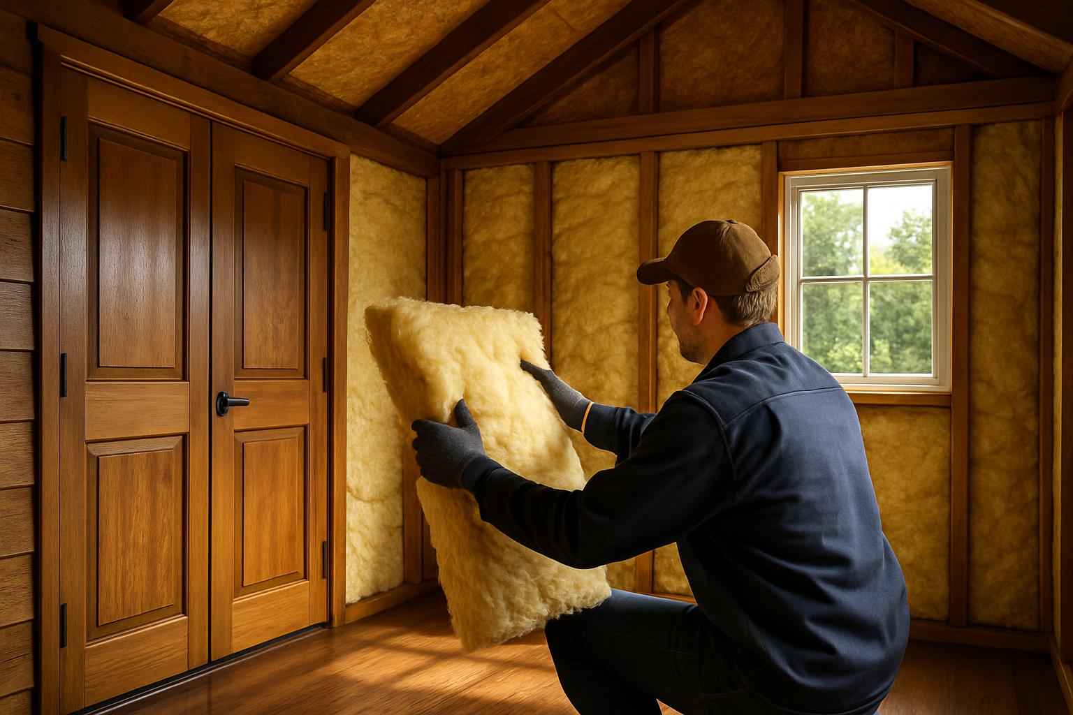 Shed Insulation Repair in Burnet TX