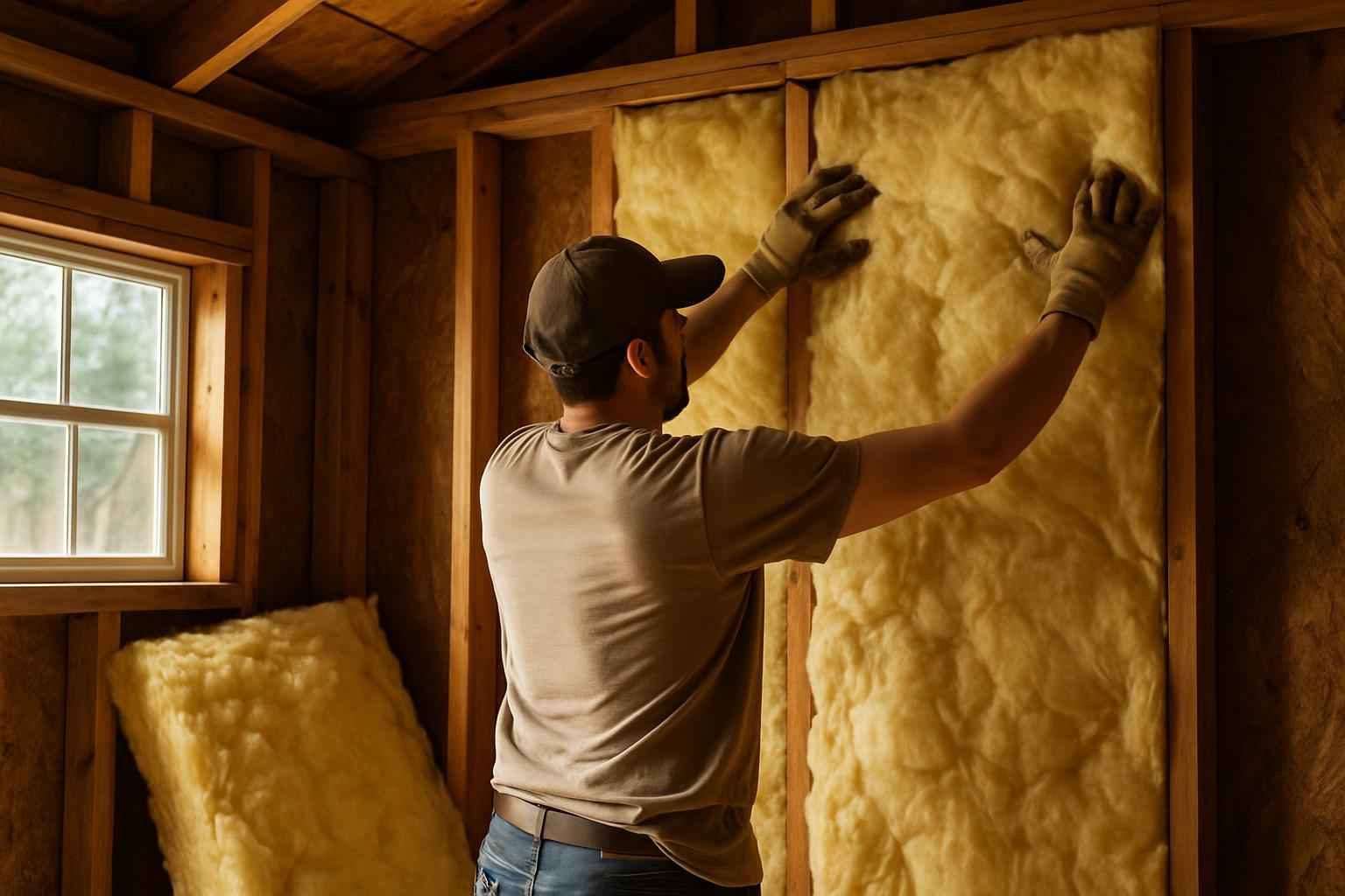 Shed Insulation Repair In Fischer TX