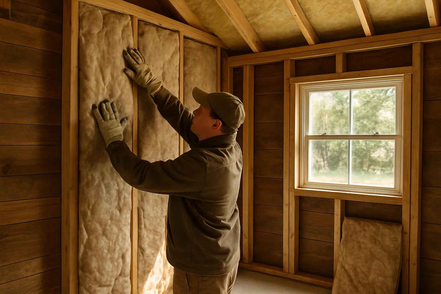 Shed Insulation Repair in Medina TX