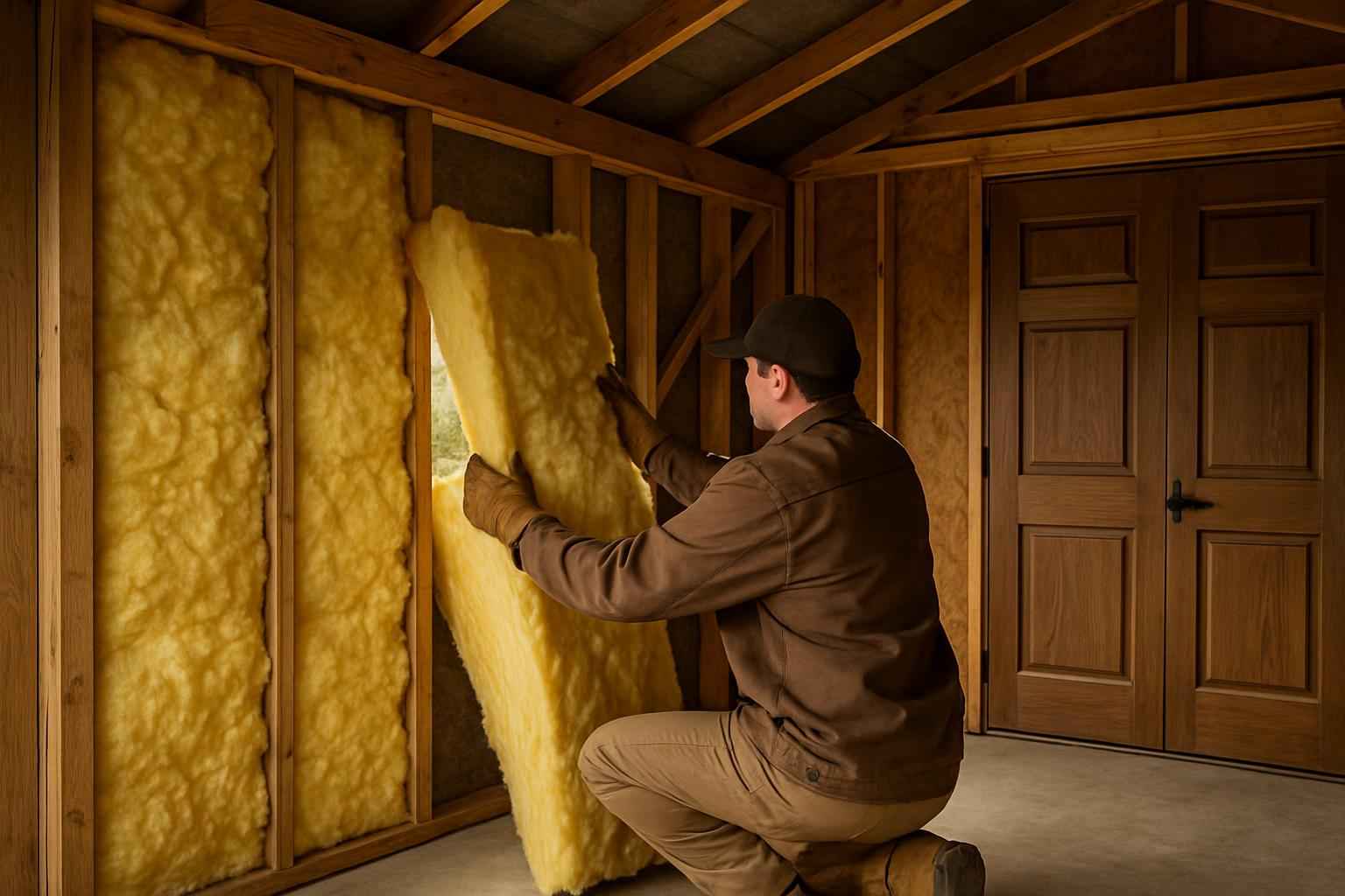 Shed Insulation Repair in Pipe Creek TX