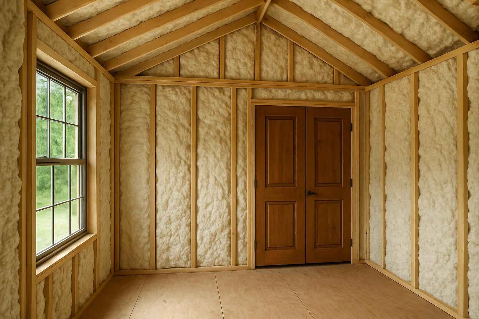 Shed Insulation Retrofit in Fischer TX
