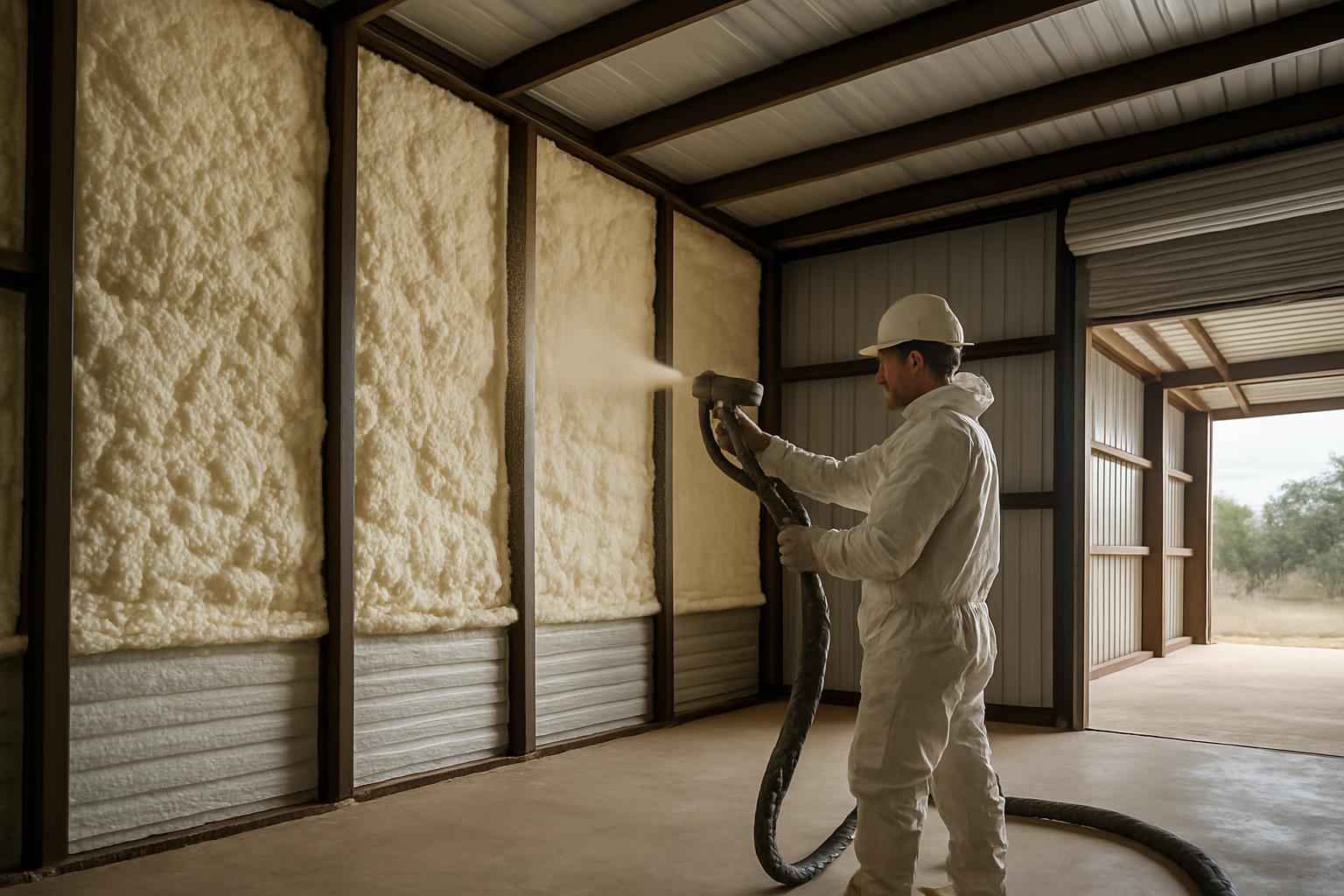 Shop Building Foam Installer In Fischer TX