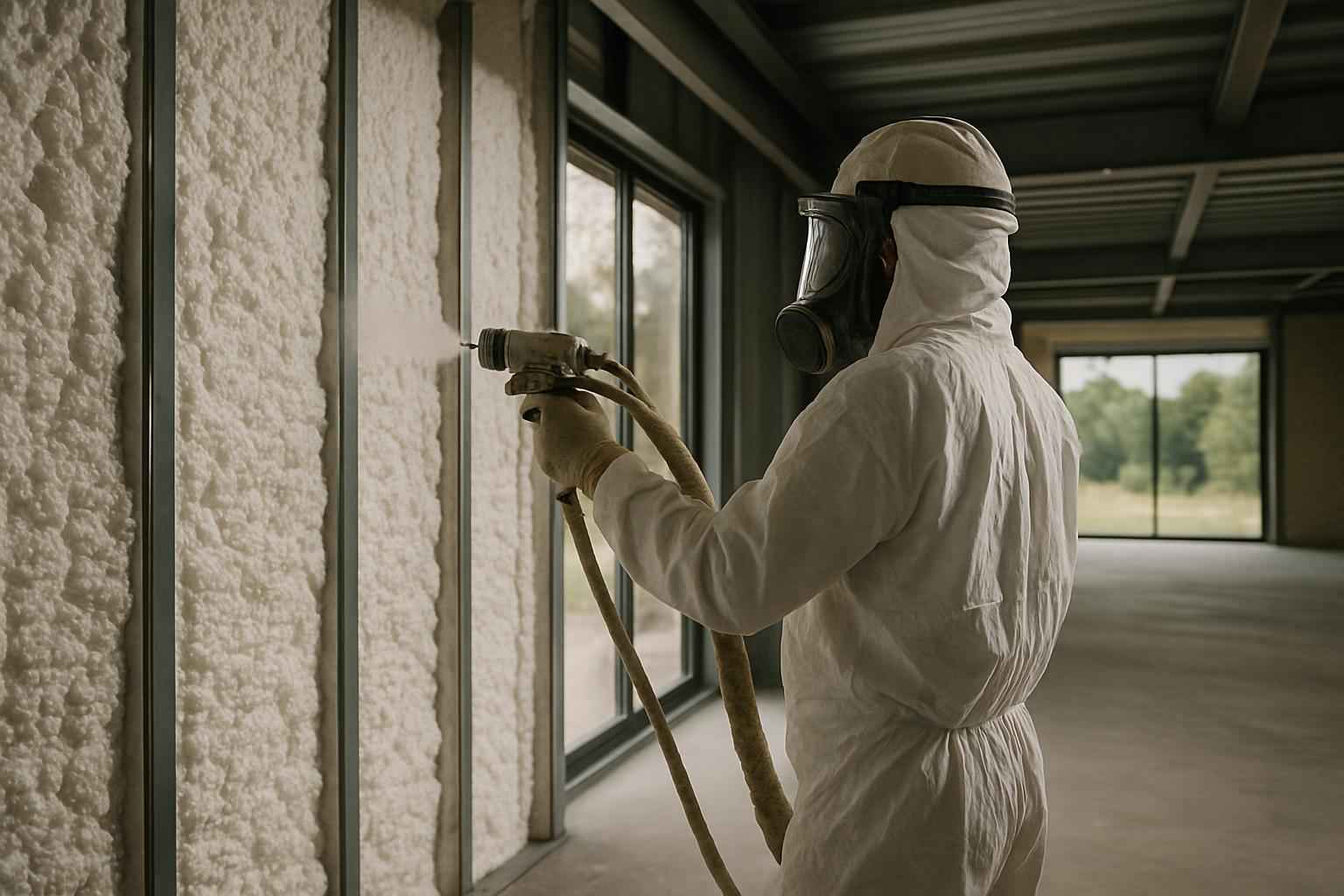 Shop Building Foam Installer in Marble Falls TX