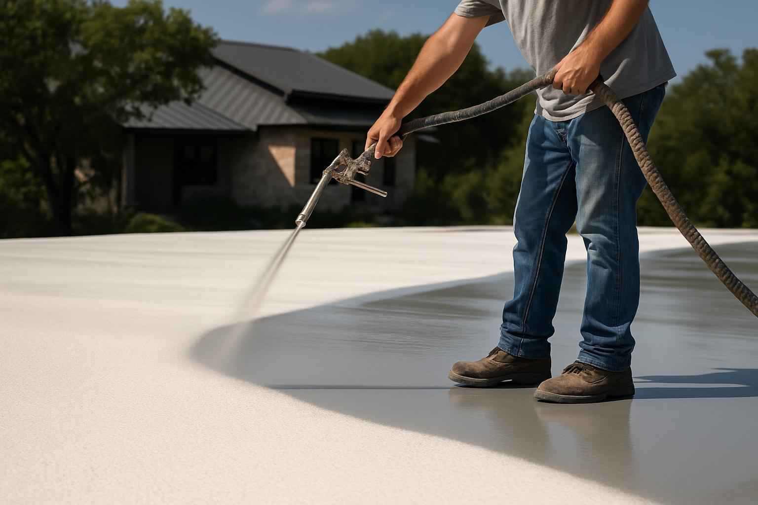 Silicone Coating Over Foam in Fischer TX