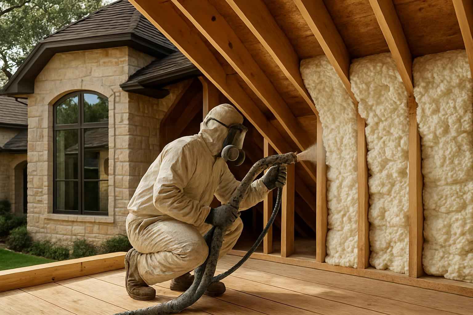 Spray Foam Insulation Company Near Me in Fischer TX