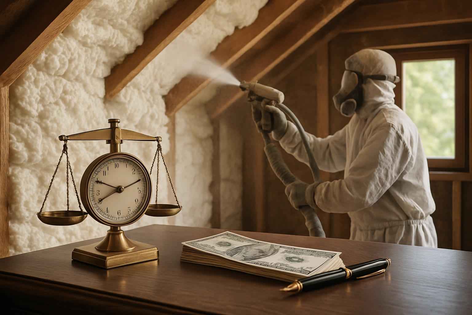 Spray Foam Insulation Cost Estimate in Pipe Creek TX