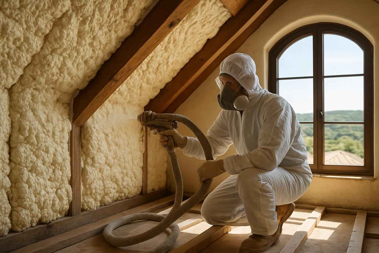 Spray Foam Insulation Repair Service in Fischer TX