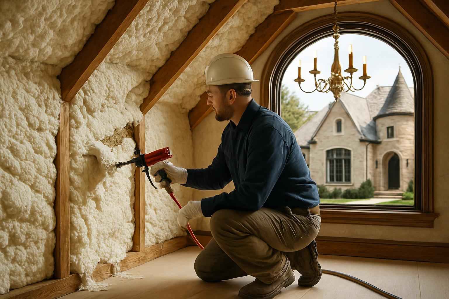Spray Foam Insulation Repair Service in Marble Falls TX