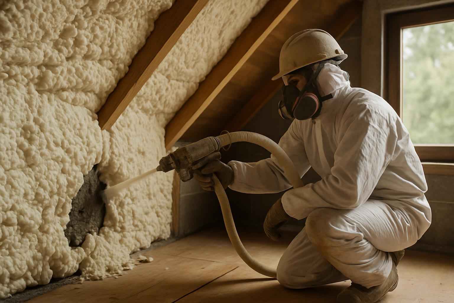 Spray Foam Insulation Repair Service in Mason TX