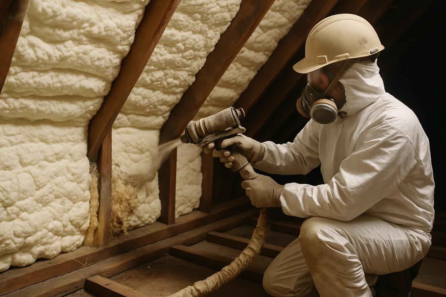 Spray Foam Insulation Repair Service in Pontotoc TX