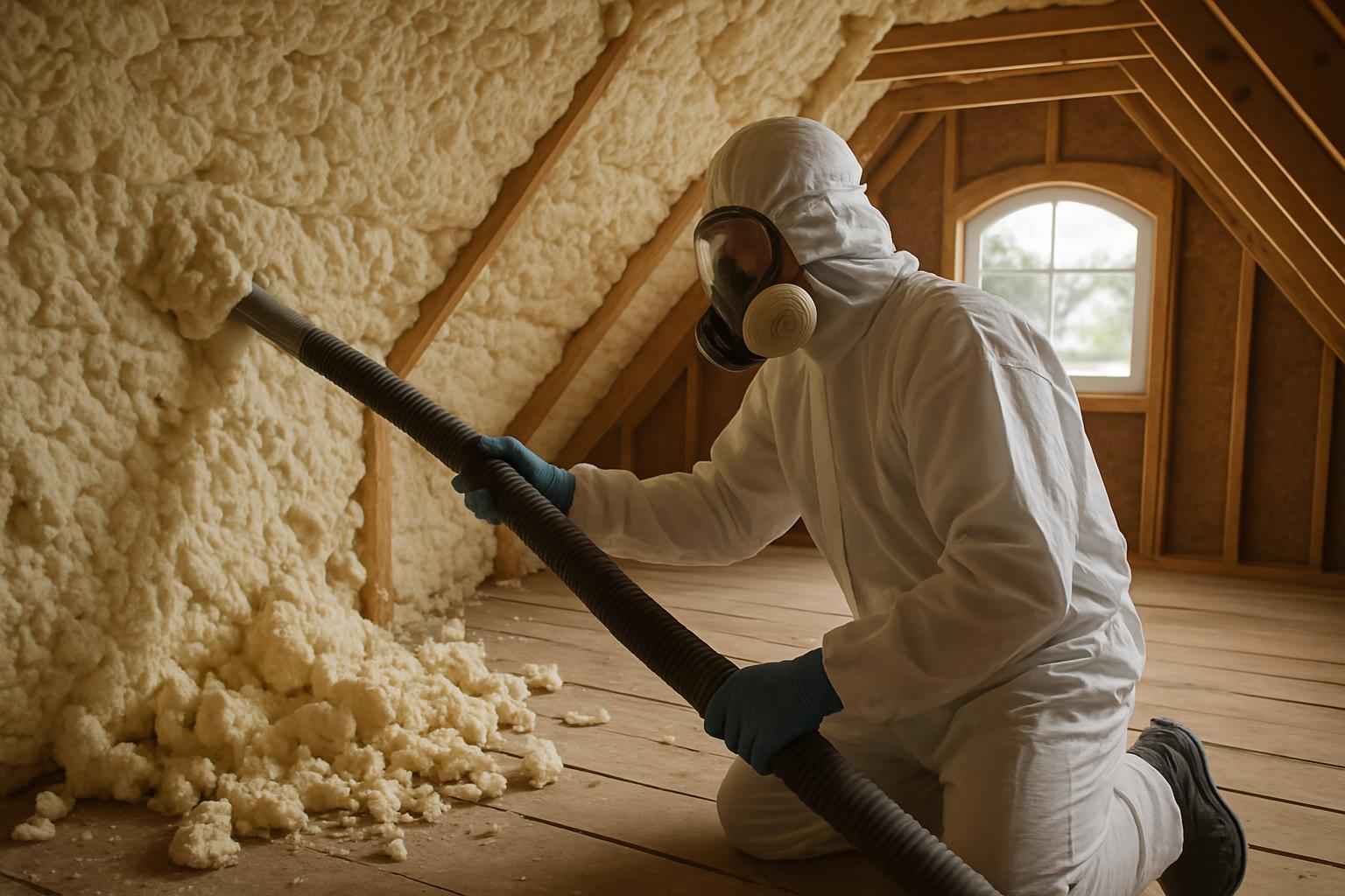 Spray Foam Removal Service in Cottonwood Shores TX