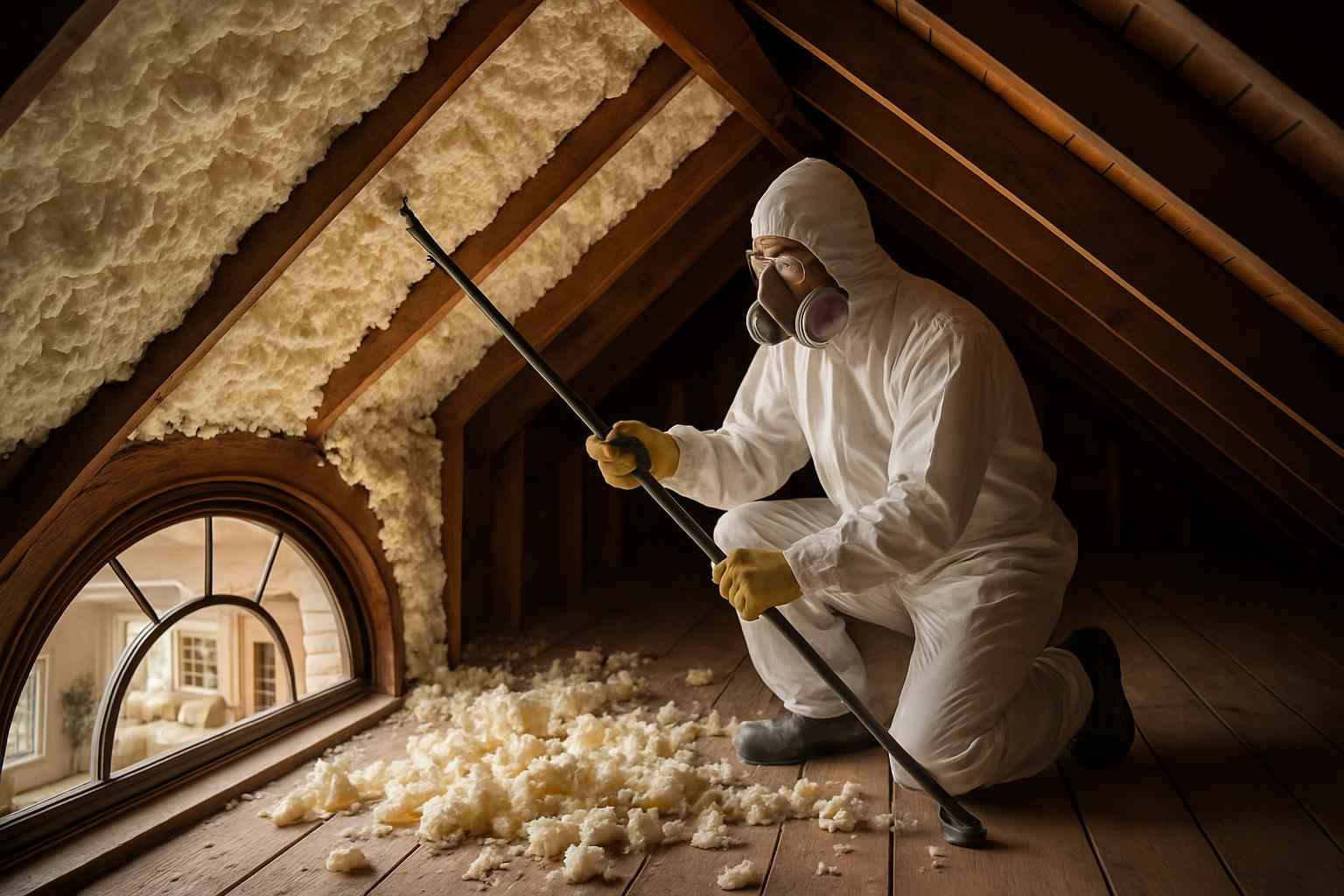 Spray Foam Removal Service in Marble Falls TX