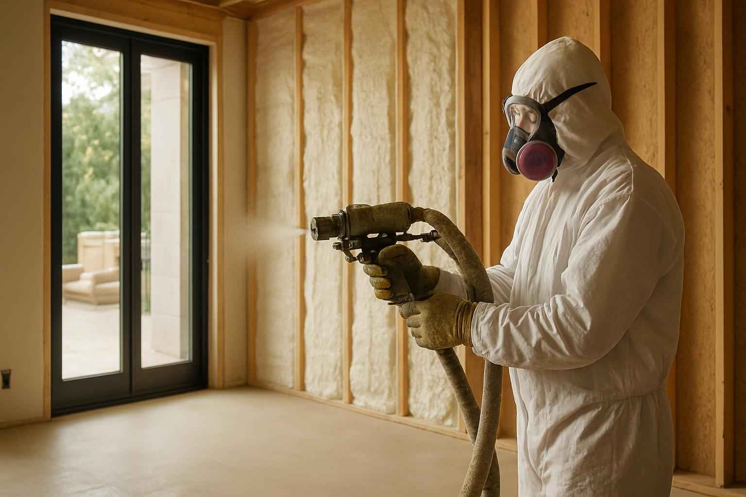 Tenant Finish Foam Insulation in Burnet TX