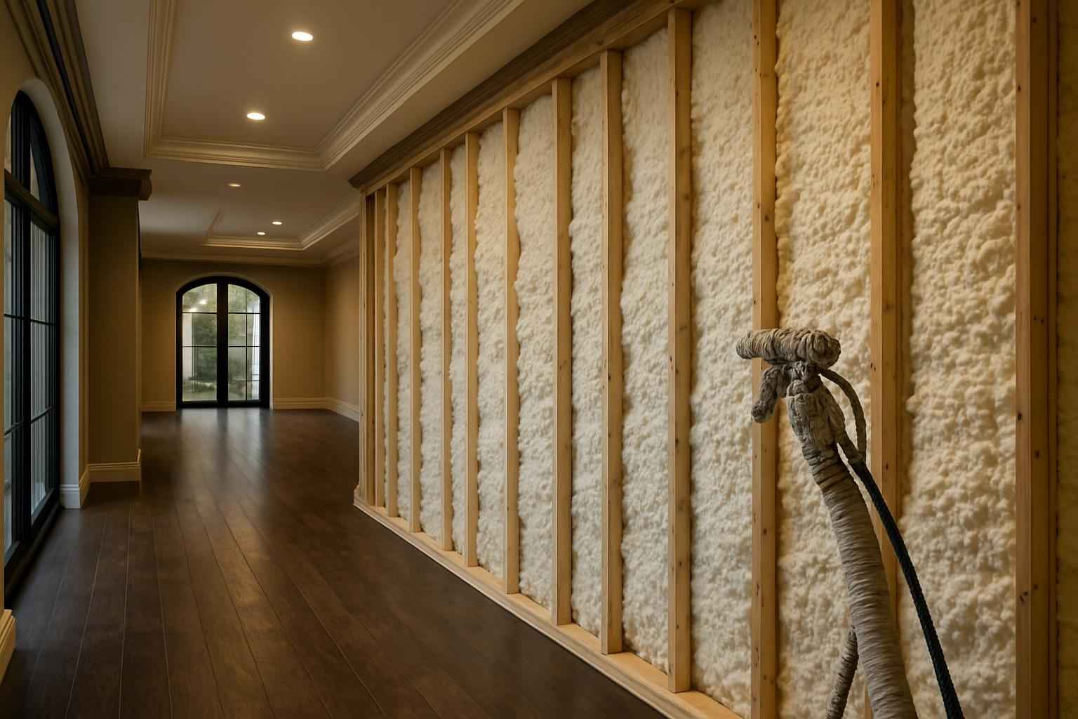 Tenant Build Out Foam Insulation In Marble Falls TX