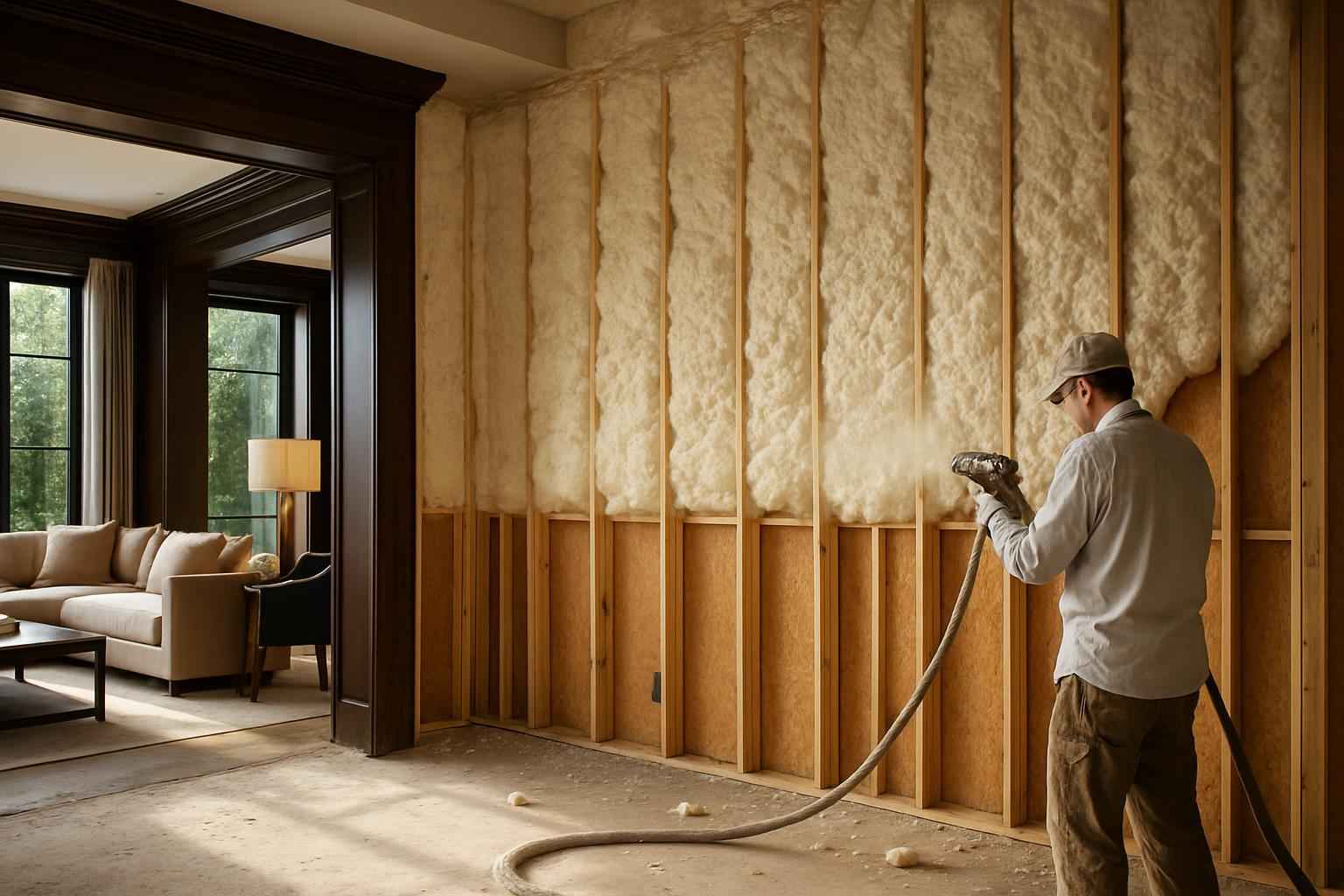 Tenant Finish Foam Insulation in Pipe Creek TX