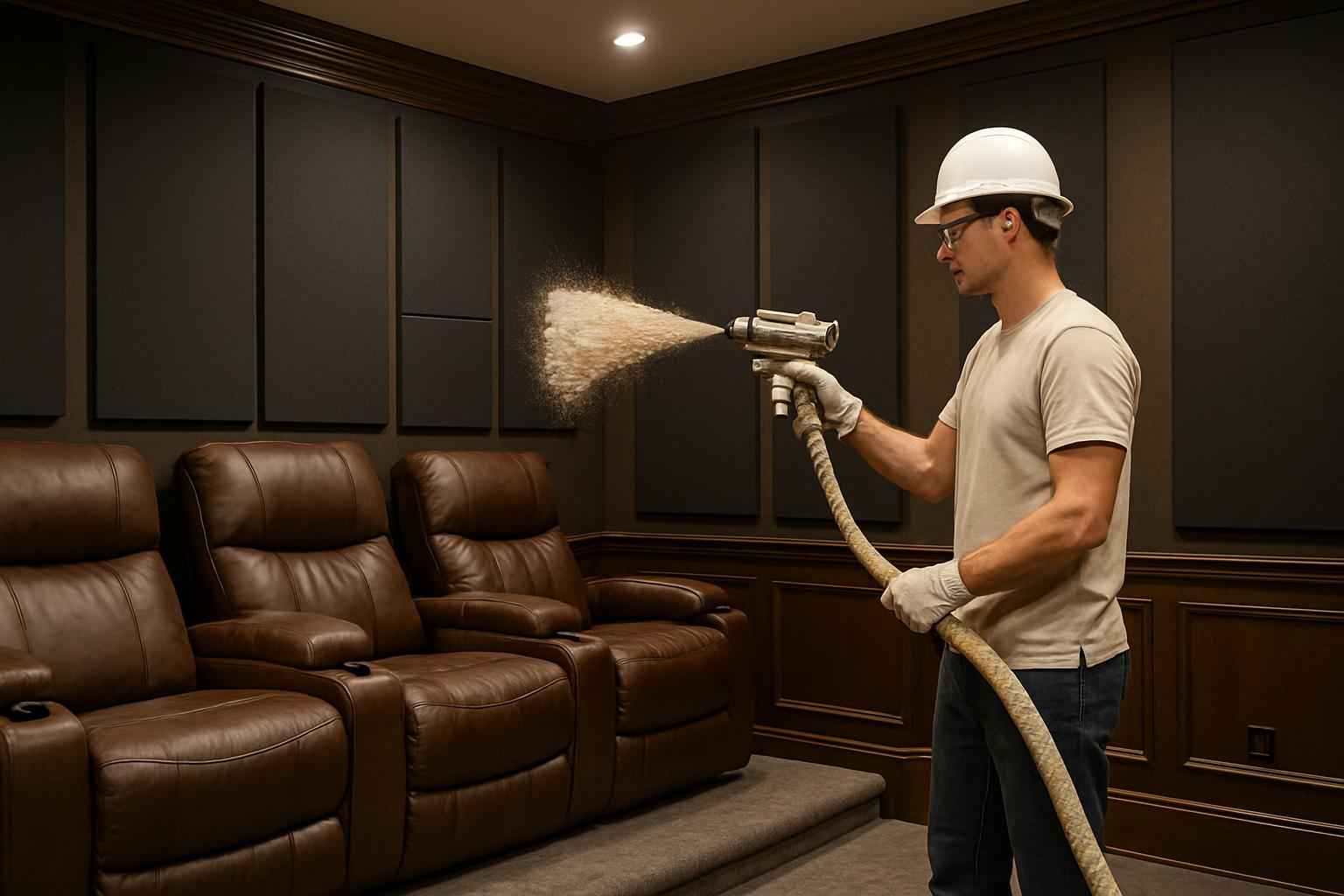 Theater Room Foam Installer in Fischer TX