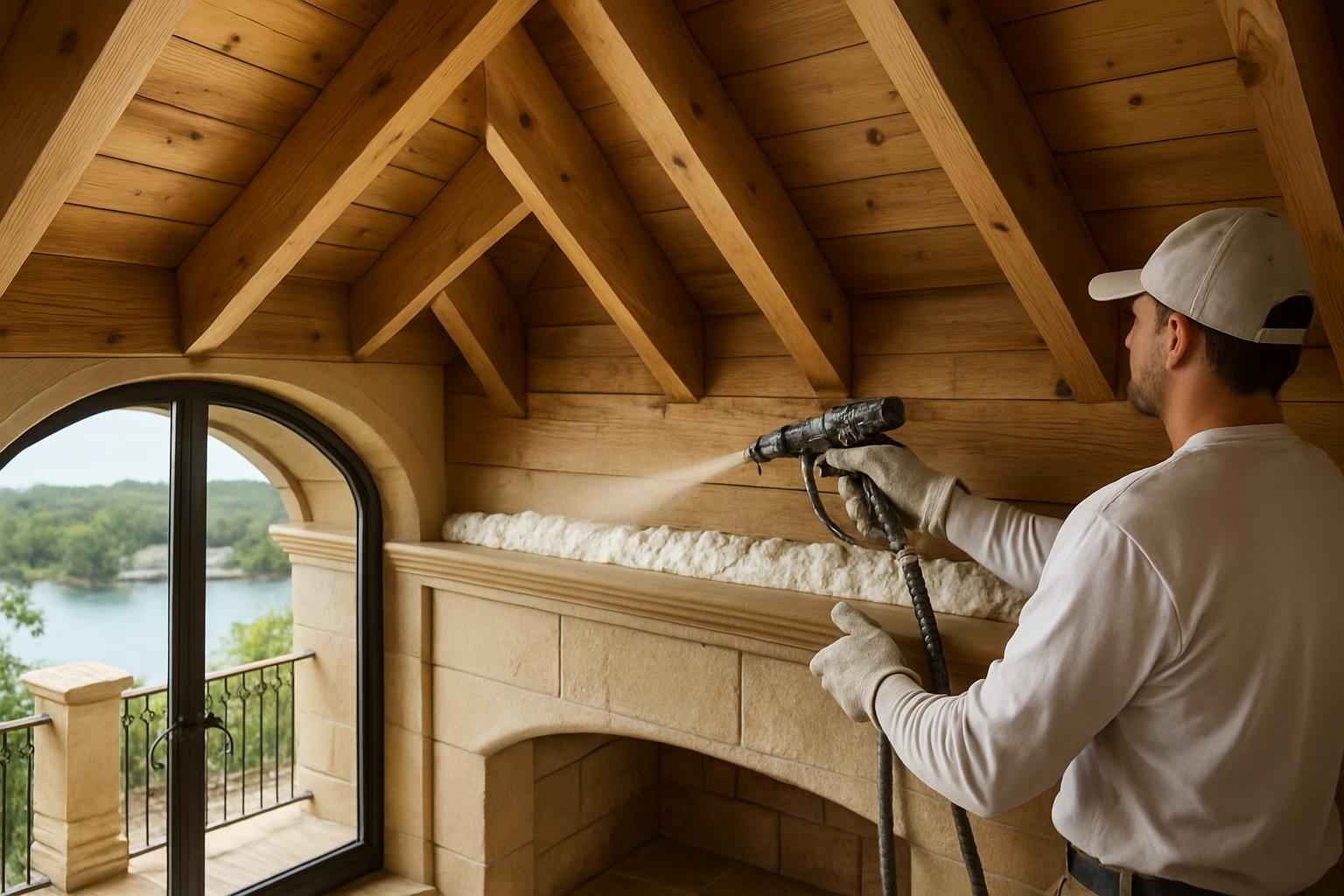 Top Plate Air Seal Service in Cottonwood Shores TX