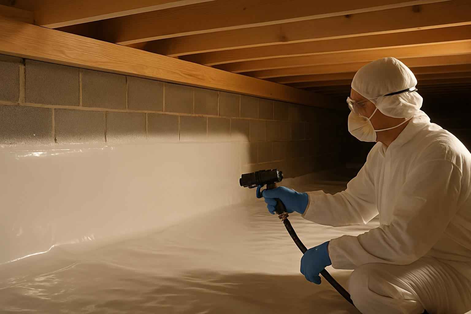 Vapor Barrier Coating Service in Burnet TX