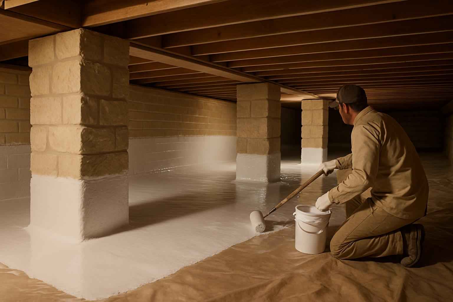 Vapor Barrier Coating Service in Fischer TX