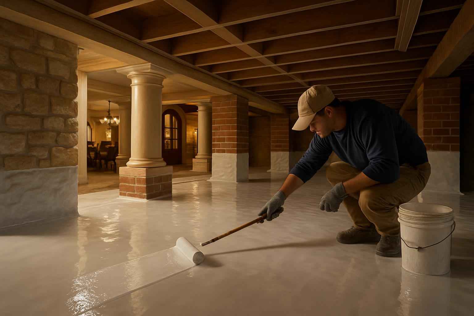 Vapor Barrier Coating Service in Mason TX